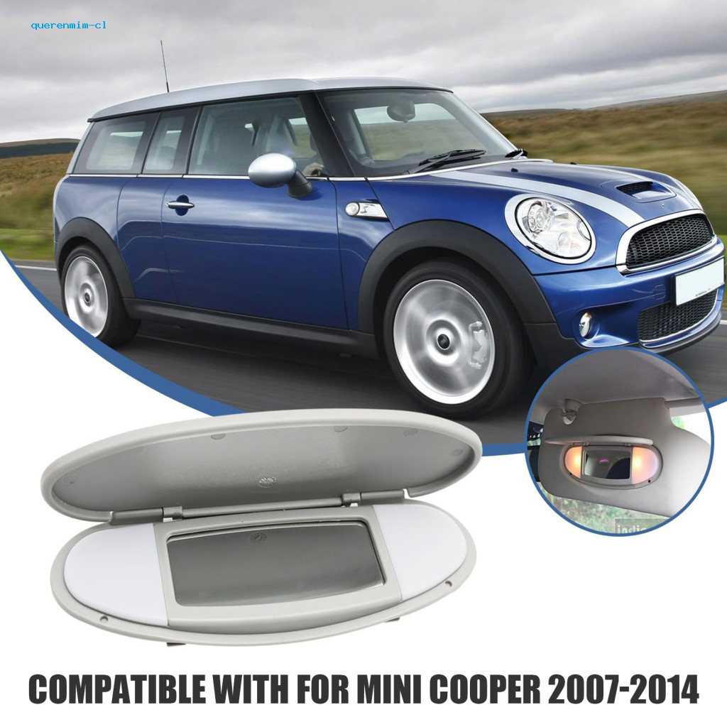 Sun Visor Makeup Mirror for Mini R60 Vanity Cover for Bmw R56 2007-2014 Abs Plastic Replacement Oe 51167361833 Easy Snap