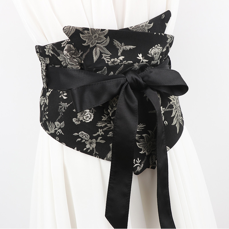 Hanfu cinto Retro saia espartilho estilo chinês cinto bordado moda decoração vestido antigo estilo chinês All-Match