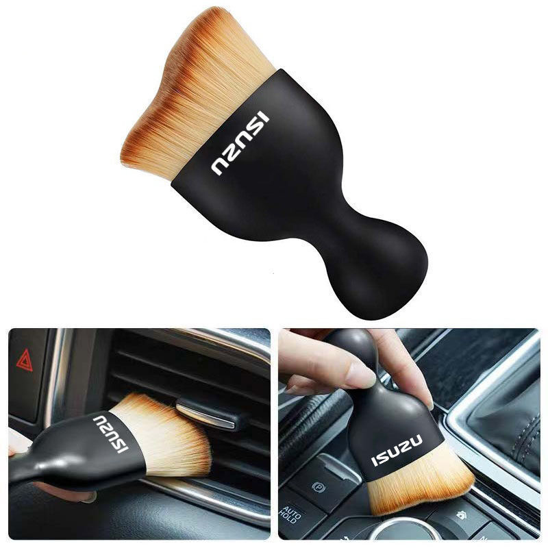 Escova de Limpeza para Saídas de Ar Condicionado de Carro, Escova Macia para Isuzu Dmax Trooper Crosswind Mux Hilander S