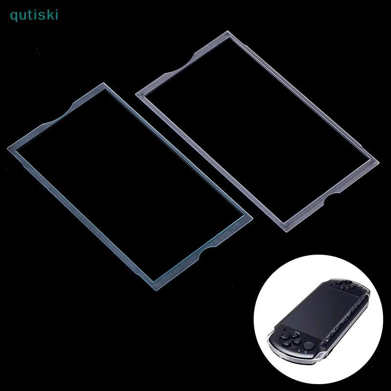 QUTI 1 Unidade Para Console PSP Tampa Frontal De Lente De Vidro Peças De Reposição PSP1000 2000 3000 Tela LCD De Plástic
