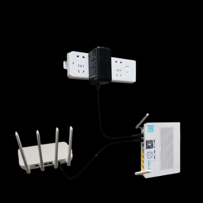 # weicheng Mini UPS Portátil AC 220V Para DC 5V 9V 12V Modem Câmera CCTV Amplificador De Roteador Wi-Fi Painel De Tira L