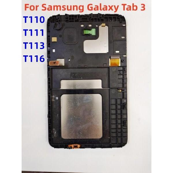 Display LCD Painel Da Tela De Toque Digitador Assembléia Com Quadro Para Samsung Galaxy Tab 3 Lite 7.0 T111 SM-T111 T110