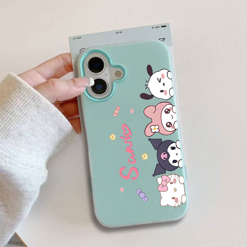 Capa De Telefone Melodia Tão Fofa Para Samsung S25 ULTRA S24 Plus S23 S22 A17 A16 A15 A14 A13 A52