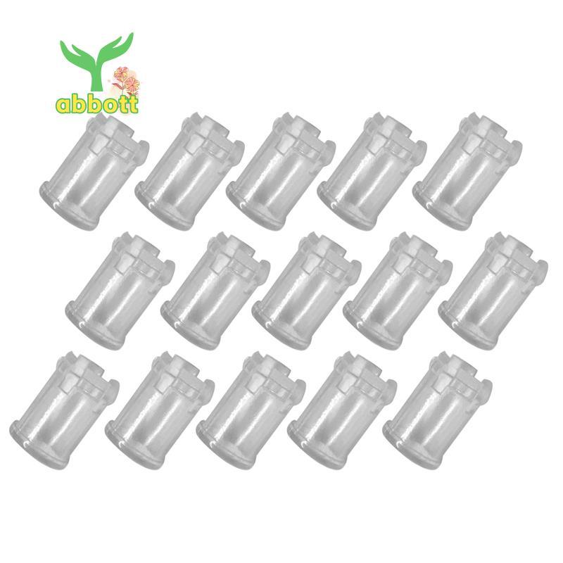 [Quick A] 100 Peças 5mm Led Diodo Emissor De Luz Abajur Guia Coluna Tampa Capa Protetora Lâmpada Transparente