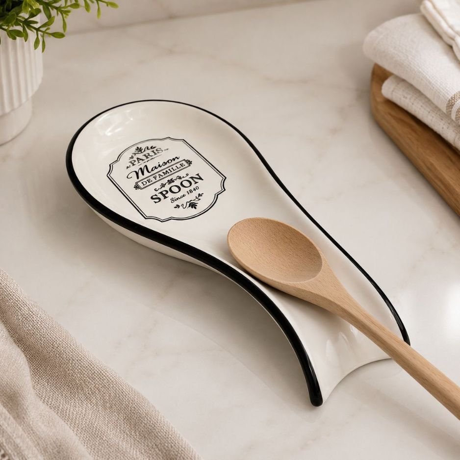 Descanso Talher em Cerâmica 22cm 26901 Vintage - Vencedor