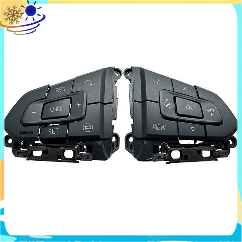 [Le's Shop] Tampa Da Moldura Do Botão Interruptor Volante Golf 8 2020-2021 B8 Substituição G8AJKZZCPZ G8AJKZYCPZ