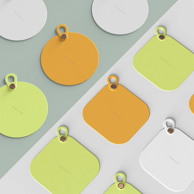 Design próprio luz de luxo Silicone desodorante esteira dreno chão capa casa dreno desodorizador banheiro desodorante ch