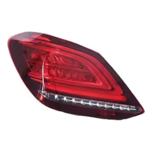 Lanterna Led Mercedes Classe C W205 Sedan 2015 A 2020 Ambos Lados Vermelho