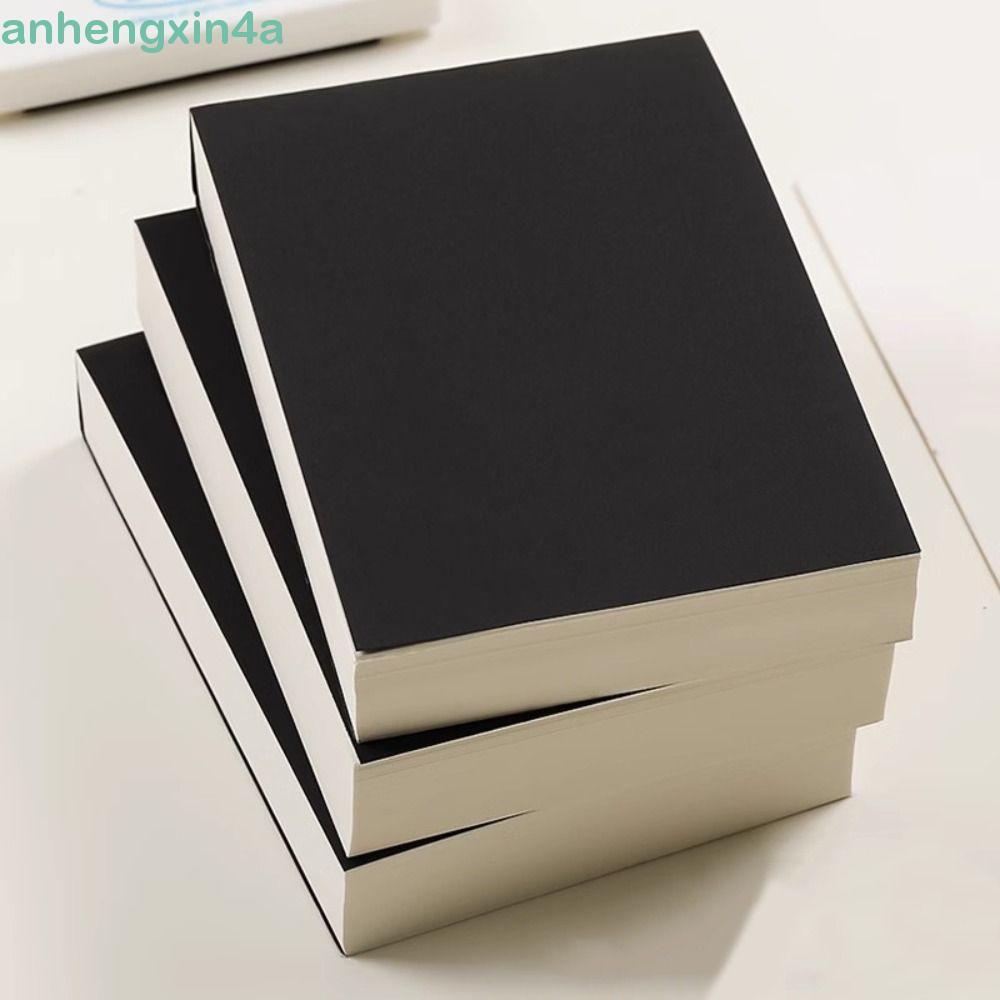 Caderno De Rascunho Em Branco ANHENGXIN , Escritório DIY Espesso A6 , Bloco De Notas De Escrita De Papel De Mensagem De