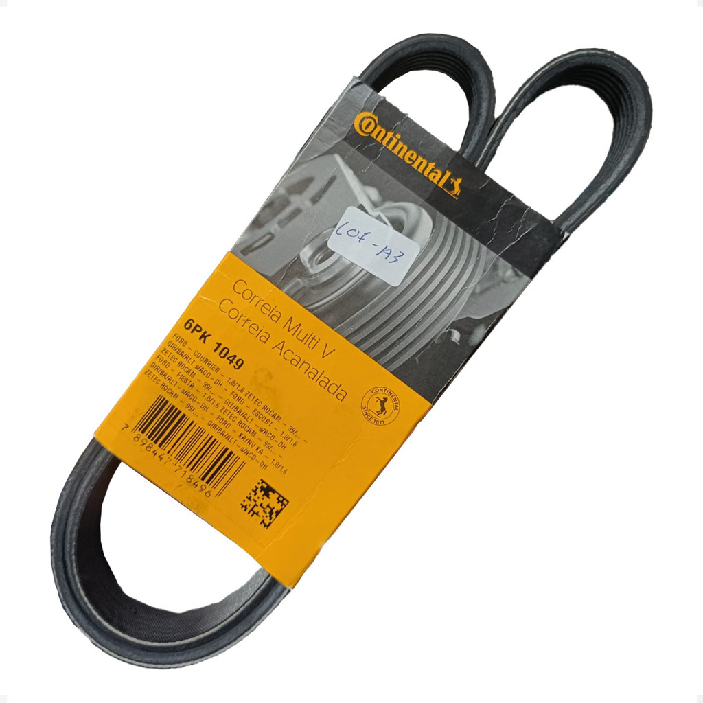 Correia Poly V Ford Ka 1999 a 2014 - 1353207 - 6PK1049/1050
