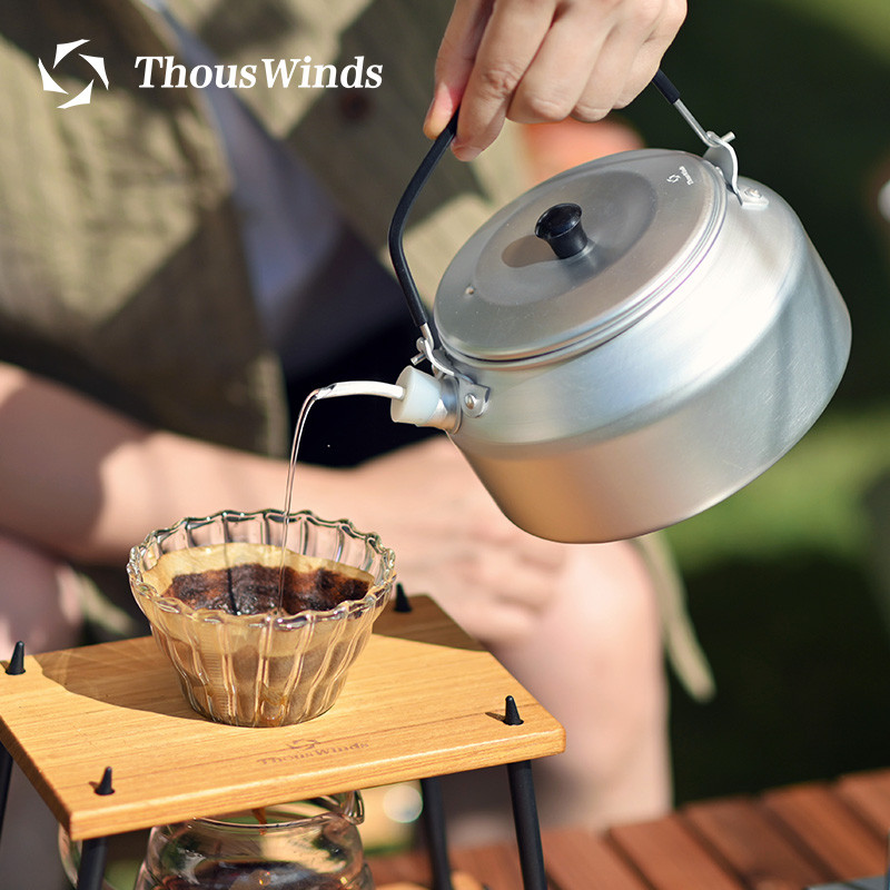 Thous Winds chaleira artesanal bico feito à mão filtro de gotejamento cafeteira bico fino acessórios de conversão de tor