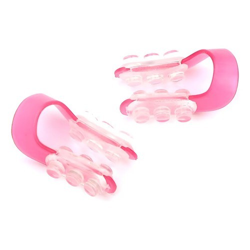 2x Modelador Nasal Afine Nariz Com Nose Up Cirurgia Promoçao Rosa 4cm