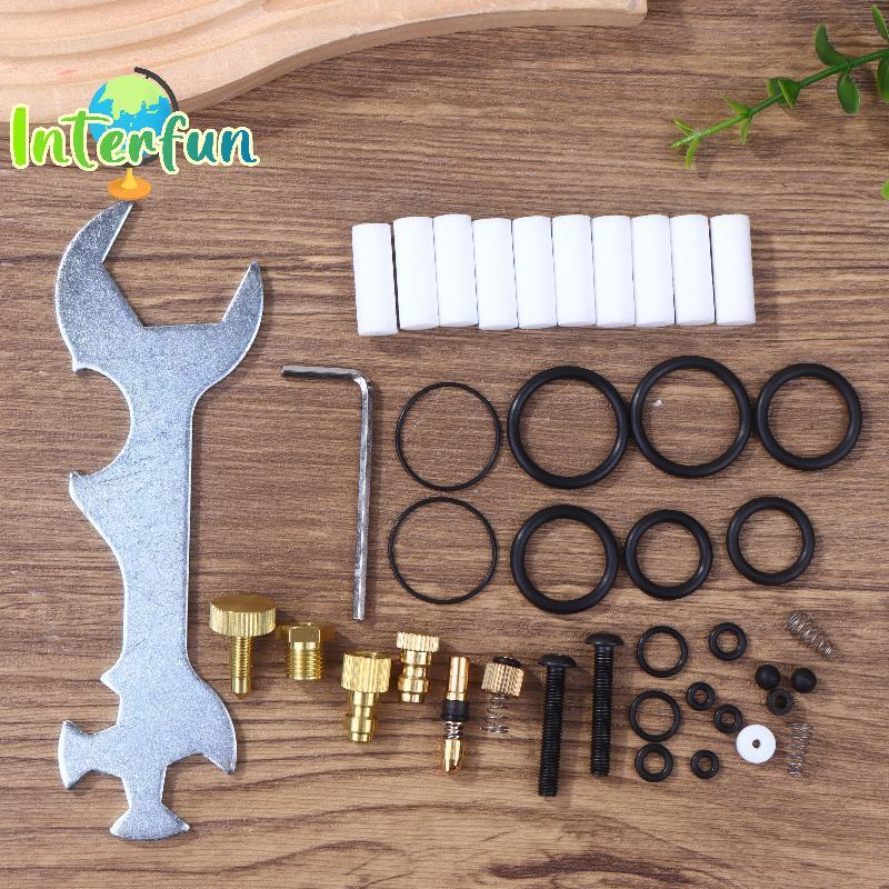 [InterfunB] 1 Conjunto De Anéis De Vedação De Bomba De Ar Manual Acessórios Alta Pressão Kit De Reparo De Inflador Peças