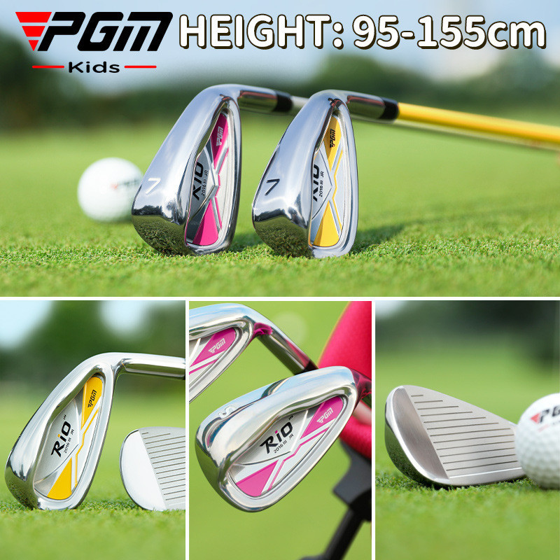 Cunha De Golfe PGM Golf JRTIG017 | Eixo Carbono Amarelo 115 cm Júnior