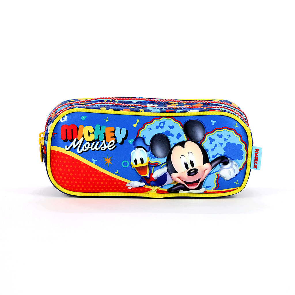 Estojo Duplo Xeryus Mickey 13286 Azul - Infantil