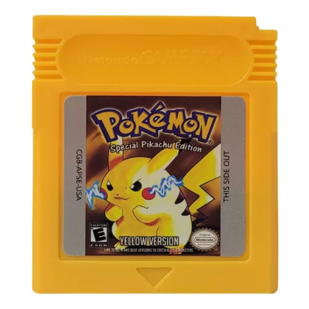 Jogo Pokémon Yellow - Gbc - Game Boy Color Gbc