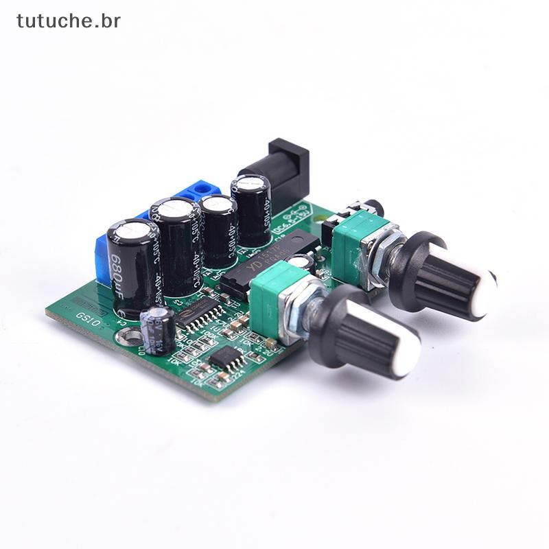 TU 2.1 Subwoofer Amplificador Placa De Áudio 6W * 2 + 25W Mini Baixo Alta Fidelidade YD1517P BR