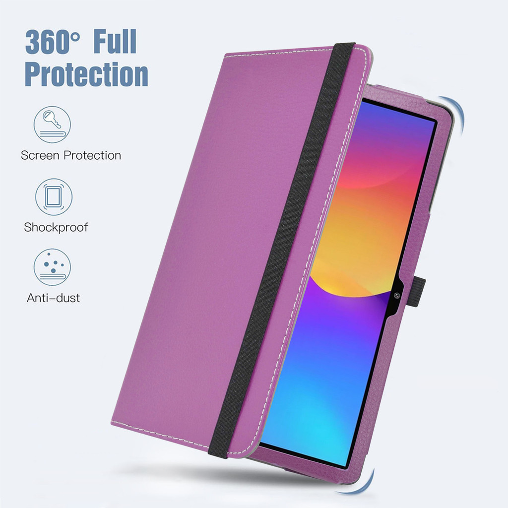 Capa Para Tablet DOOGEE U12 Com 360 ° Rotativa De Couro PU