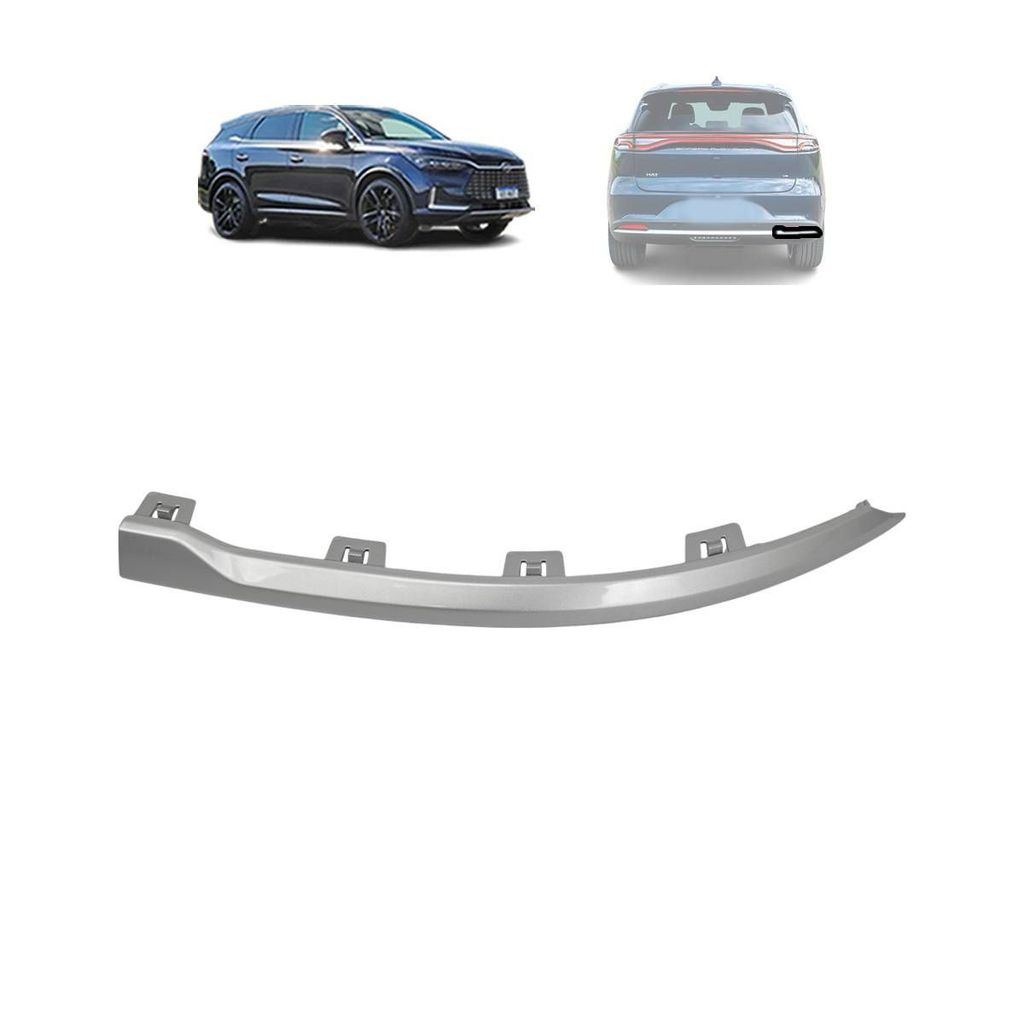 FRISO DO PARACHOQUE TRASEIRO INFERIOR BYD TAN EV 2023 A 2024 (COR PRATA) ORIGINAL  LADO DIREITO - STE-2804126/77
