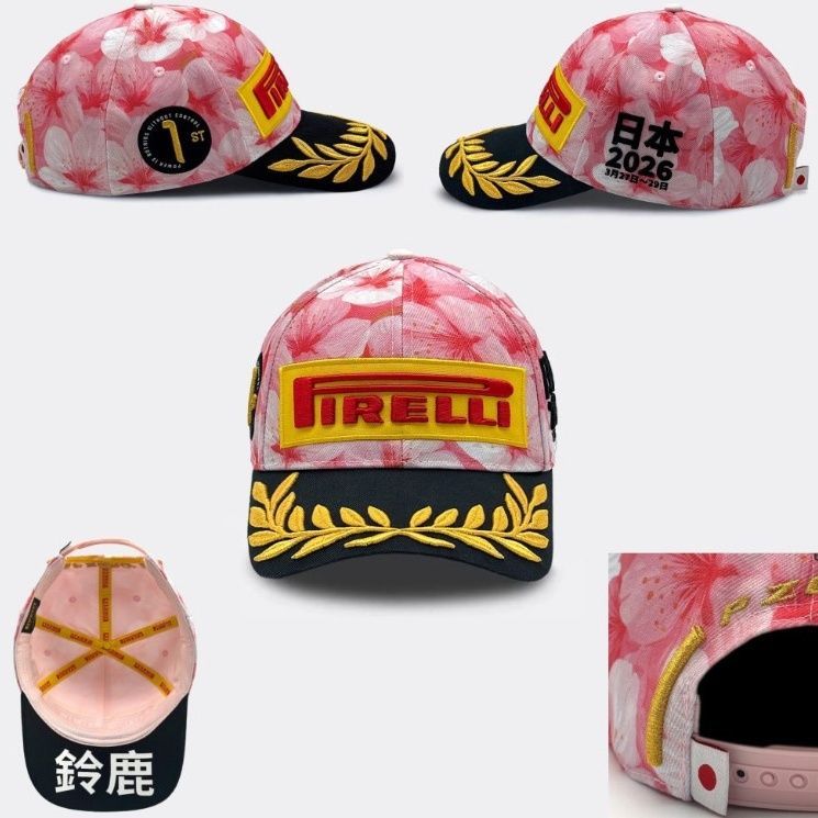 Boné de beisebol F1 Fleet Japonês Flor de Cerejeira Gola Deer Station Montanhismo ao ar livre Sunsha