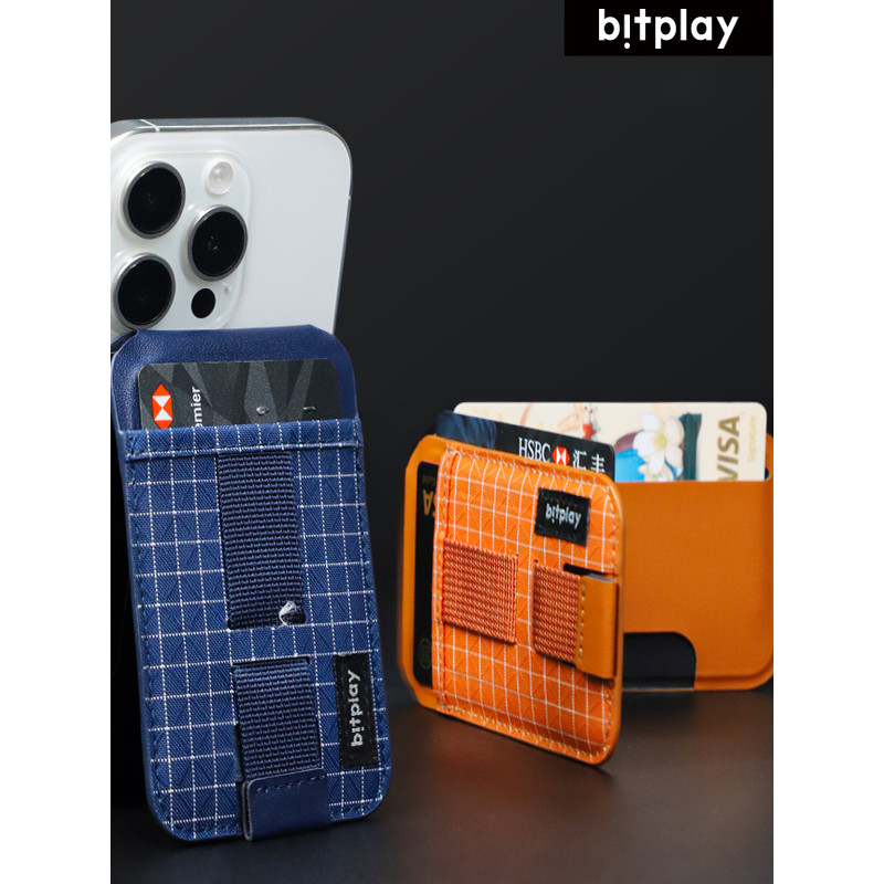 Bitplay magnético MagSafe caso de cartão adequado para Apple 17 caso de cartão p