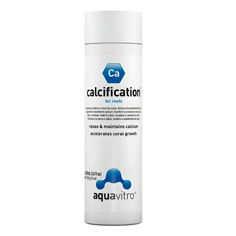 Aquavitro Calcification 150ml Fonte De Calcio Aquarios Reef Corais