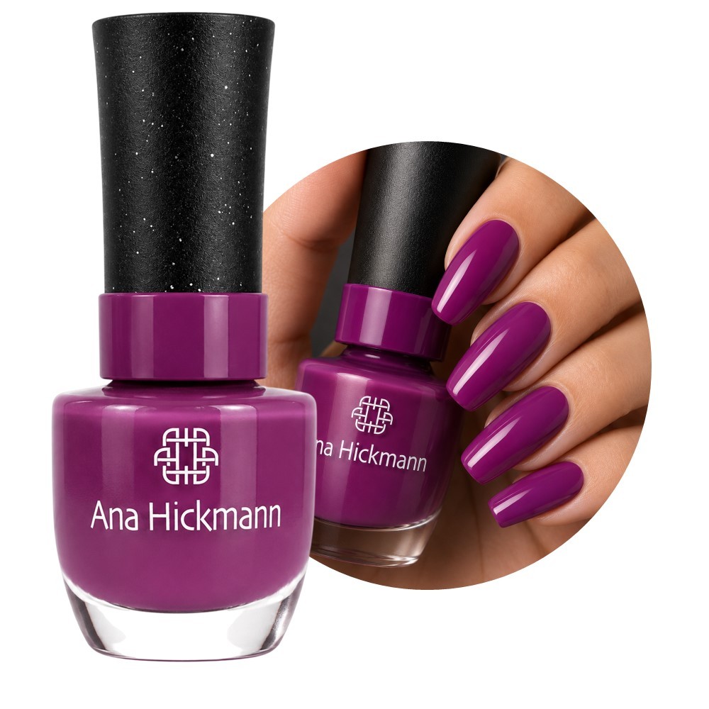 Esmalte Cremoso Roxo Ana Hickmann Coleção Estrelas da Ana Isabel 9ml