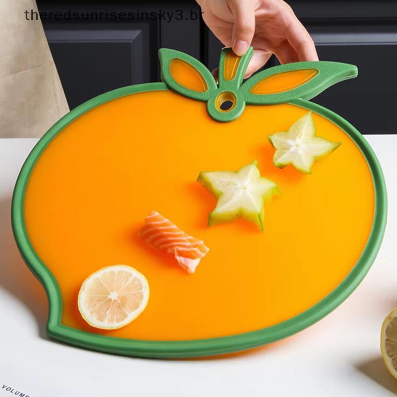 TSBR Criativo Forma De Fruta Corte De Alimentos Blo Fatia Legumes Tábuas De Cortar Material PP Picar Fluto Ferramentas D
