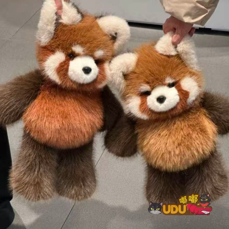 Urso de pelúcia correndo, um favorito entre as celebridades da internet, lindo urso panda de pelúcia, 014