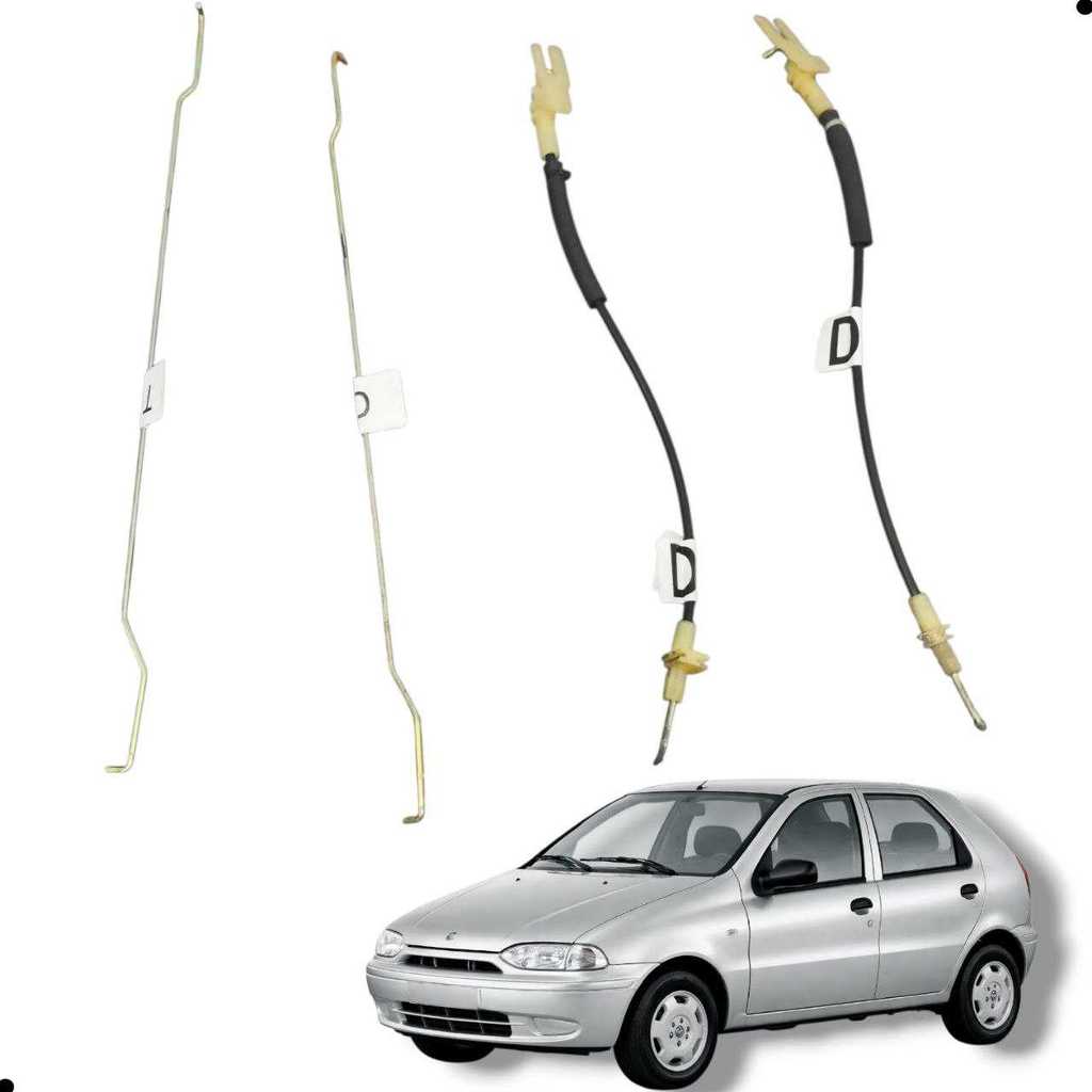 Vareta Haste Maçaneta Fechadura Fiat Palio 2003 2007