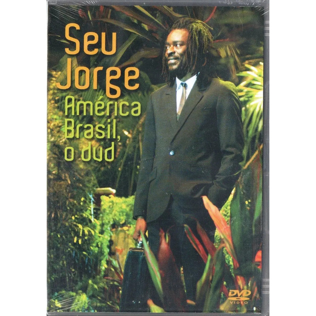 Seu Jorge Dvd América Brasil, O Dvd Novo Original