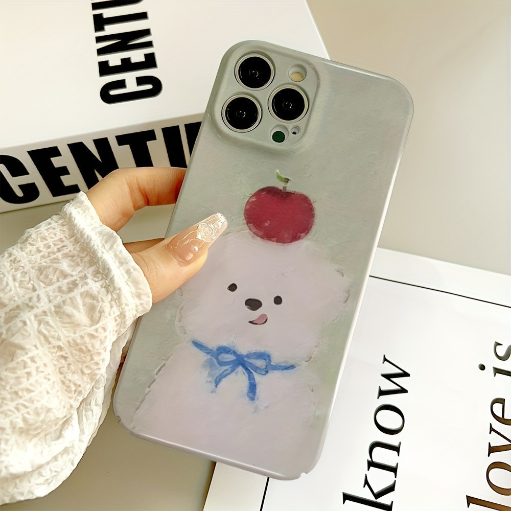 A capa de celular Wondercase, com um design de urso de pelúcia fofo, é adequada para o Apple iPhone 7/8 Plus e é feita d