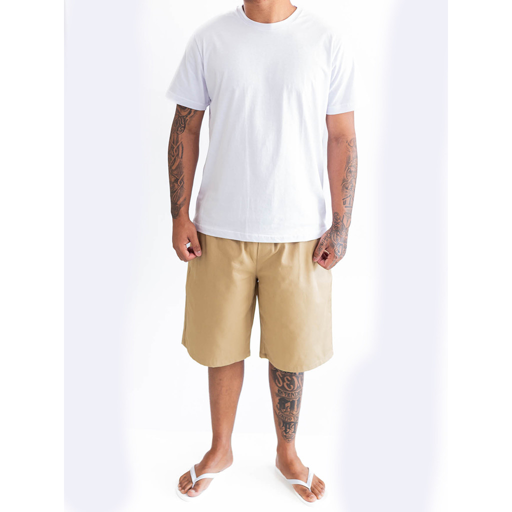 Bermuda de Sarja CDP Com Elastico