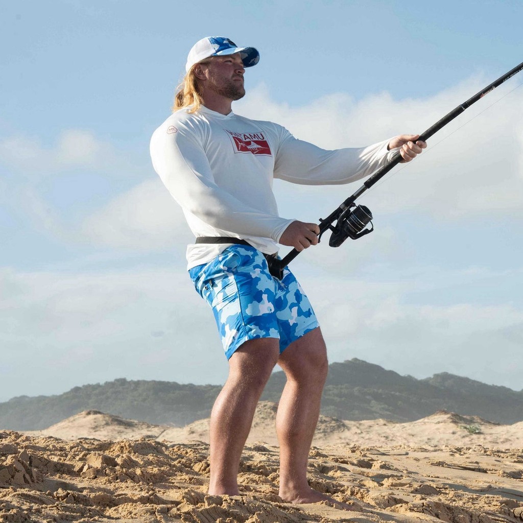 Bonito esportes ao ar livre lazer isca mar pesca estiramento de secagem rápida protetor solar de manga comprida camiseta