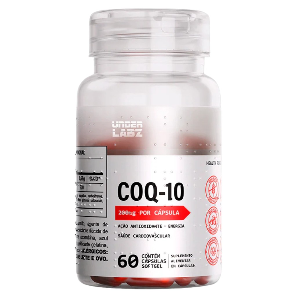 Coenzima Q10 Clinical Series Pote Com 60 Cápsulas Under Labz