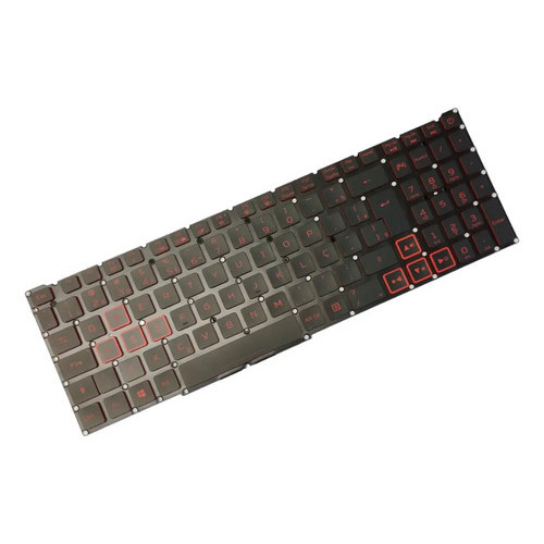 Teclado Compatível Notebook Acer Nitro 5 An515-58 Nki15170pr Preto Português Brasil