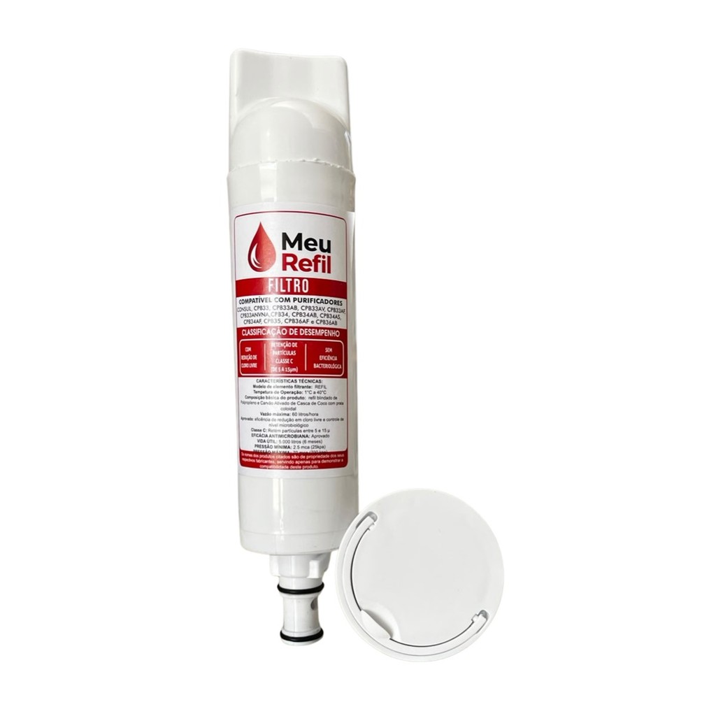 Refil Filtro Universal Compativel Consul  Meu Refil