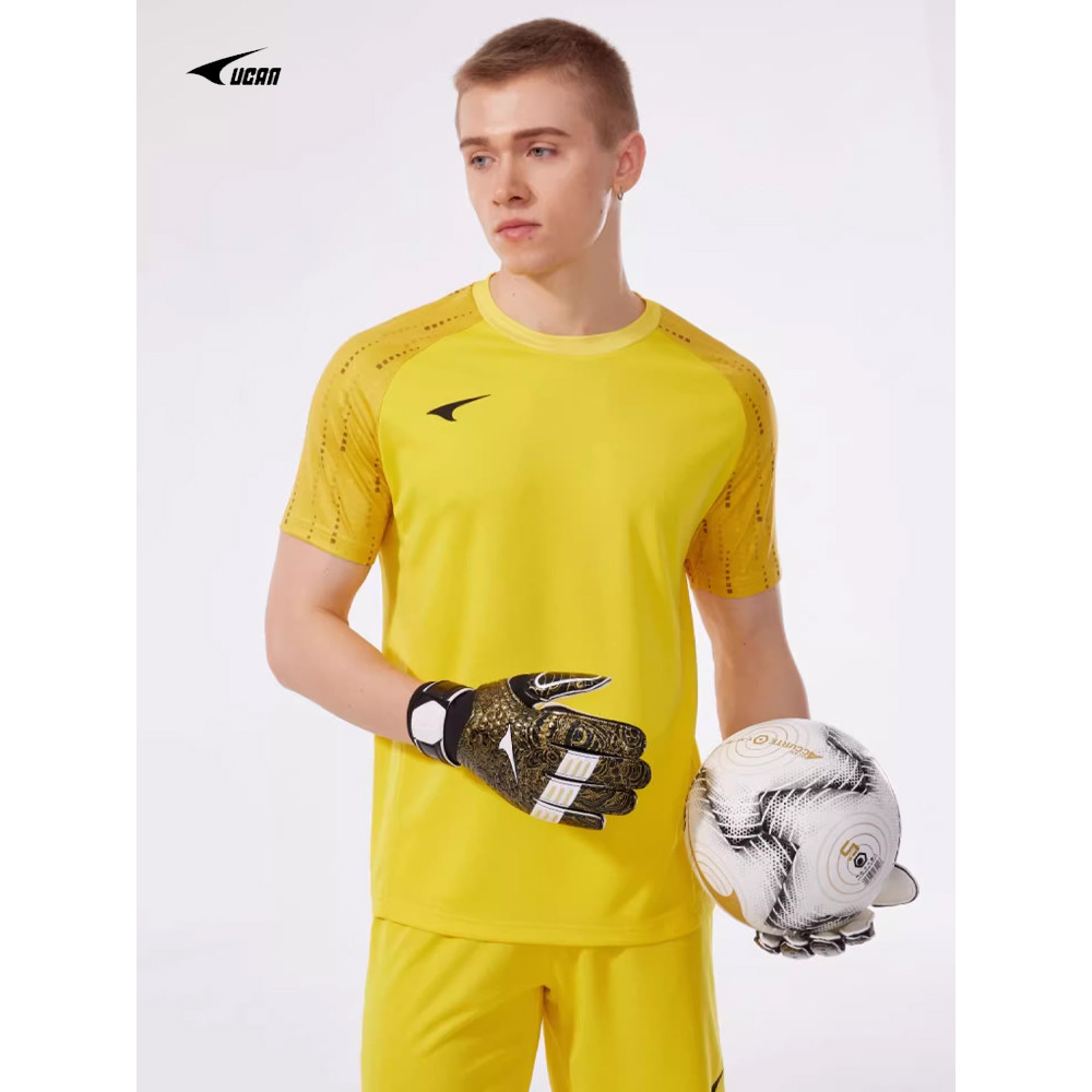2025 novo estilo Ruike goleiro terno masculino de manga curta uniforme de goleiro de futebol adulto pórtico uniforme equ