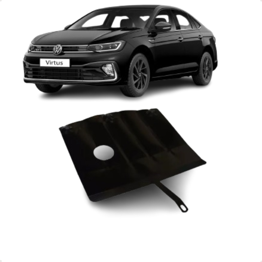 Protetor Carter Reforcado Novo Polo Nivus Virtus Tcross 2019 2020 2021 2022 2023 2024 2025 2026 Chapa 1,5mm + Kit Fix