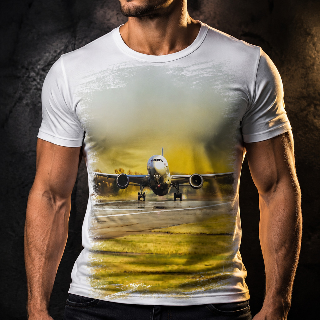 Camiseta Avião Aviação Turbina Boing Viagem Decolar A