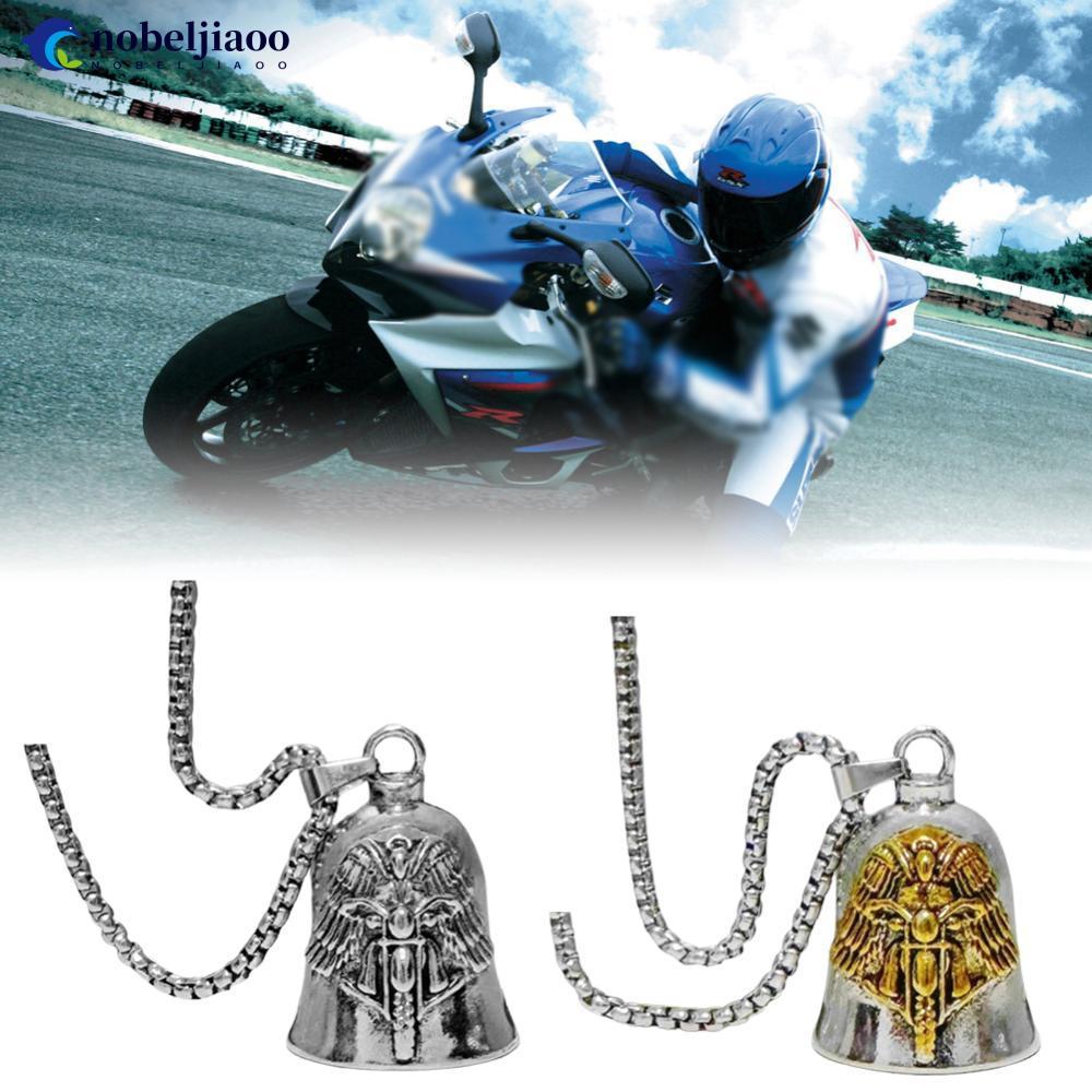 NOBELJIAOO Punk Asa Motocicleta Sino Chaveiro Pingente Masculino Hip Hop Rock Equitação Jóias Acessórios Bicicleta Pilot