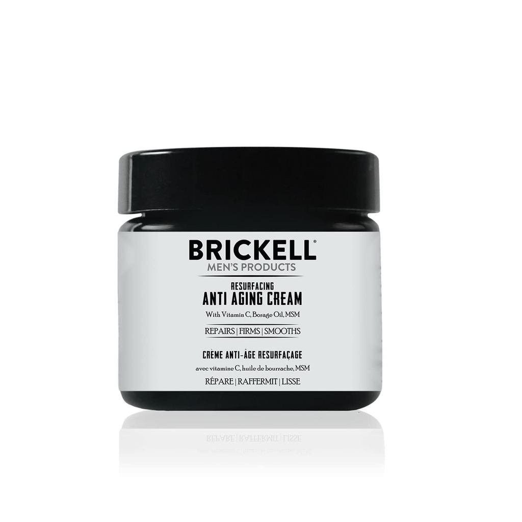 Produtos Masculinos Brickell: Creme Facial Anti-Idade para Homens e Hidratante Facial Orgânico com Vitamina C para Rugas