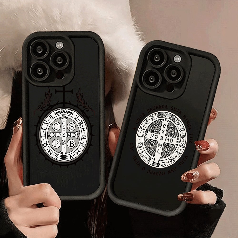 Capinha De Celular Silicone Anti-quedas Capa São Bento Para Motorola Moto E13 E14 Edge 50 Pro Fusion Ultra DL200