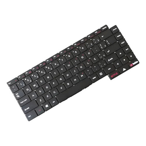 Teclado Compatível Notebook Positivo Motion Q232b Q432b Preto Português Brasil