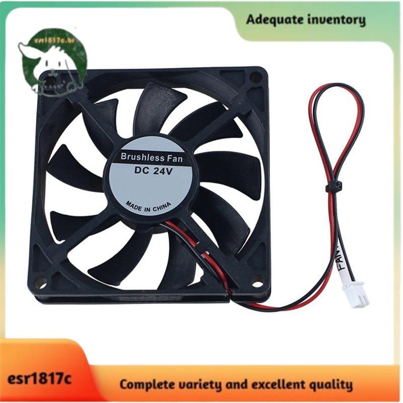 Para Peça De Reposição De Impressora 3D S1/S1C-DC 24V 8015 2 Pinos Ventilador De Refrigeração Sem Escova 2500RPM Hidrául