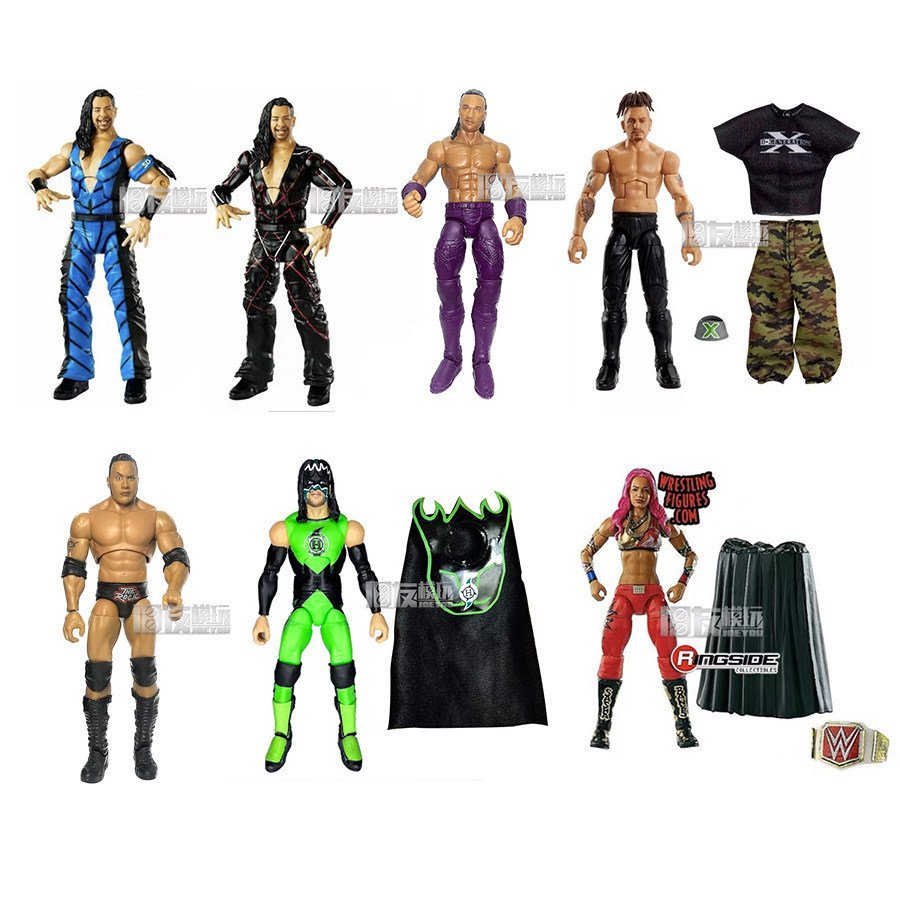 Nova Figura de Ação Super Articulada de Lutador: Bouldo, Cyclone, Stray Dog, Nakano, Shaka DUTM