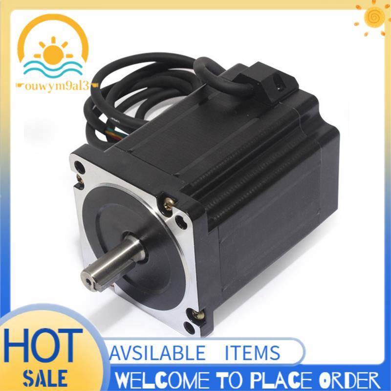 Motor De Passo De Alto Torque 86BYG250B 4.5N · M 4A 80mm Elétrico Para Máquina Gravadora CNC , Impressora 3D Roteador