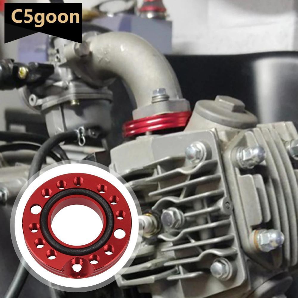 C5GOON CNC Alumínio 28mm Adaptador De Coletor De Admissão De Carburador De Motocicleta Para Regulador De Entrada De Ar O