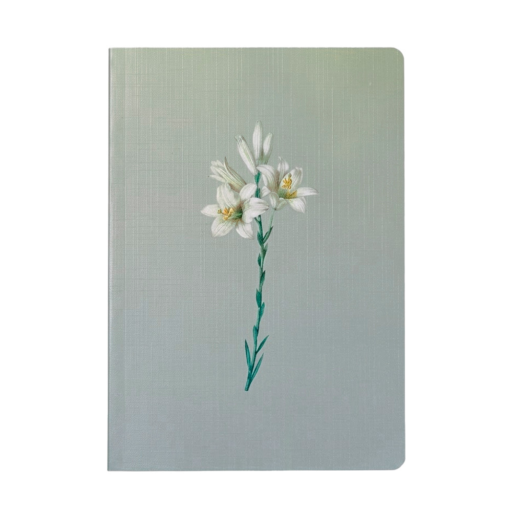 Livro Bloco de Anotações Lírio | Capa Brochura