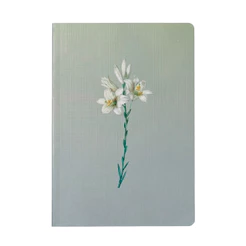 Livro Bloco de Anotações Lírio | Capa Brochura